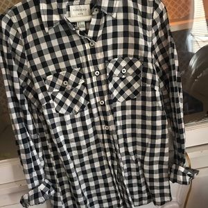 Flannel button down.